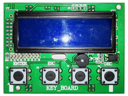 按鍵設置闆（LCD）